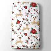 Christmas Deer Tree Multi color Printed Baby Kids Fabric